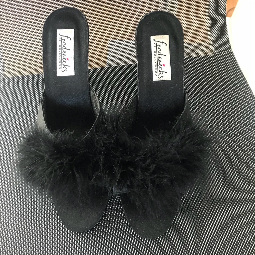 Fredericks of Hollywood slippers
